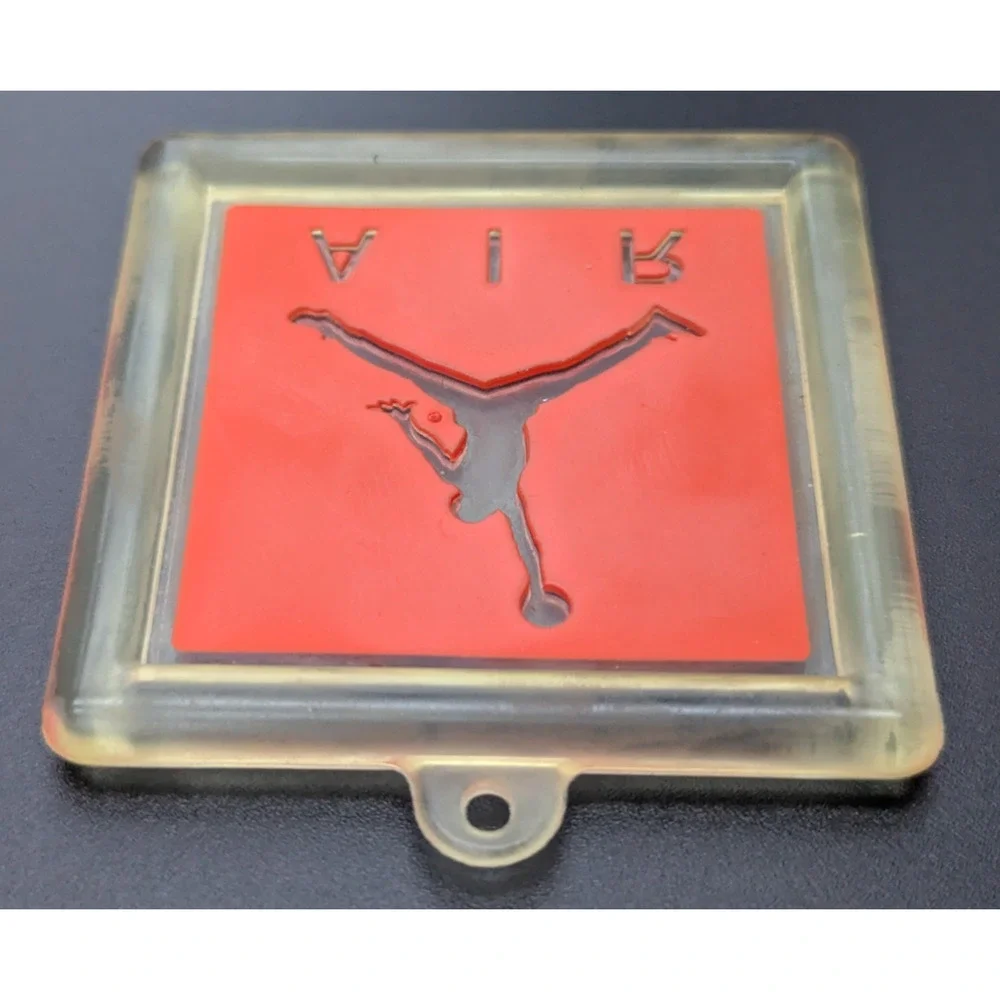 Nike Air Jordan Jumpman Shoe Hang Tag Keychain Vintage